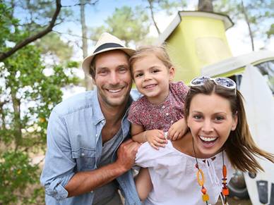 smiling family