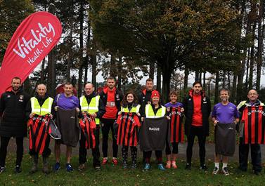 parkerun Volunteer of the Month Group
