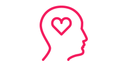 Healthy mind icon