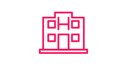 Icon of a hospital building