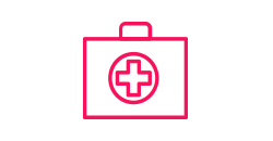 Medical bag icon