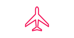 Icon of a plane